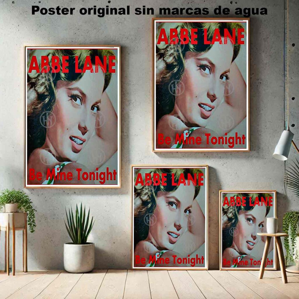 Abbe Lane Póster