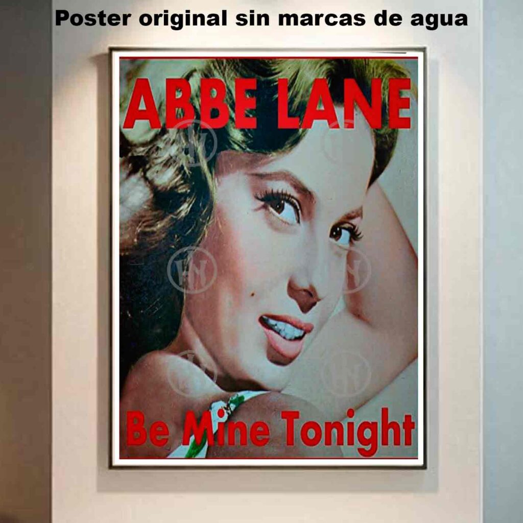 Abbe Lane Póster