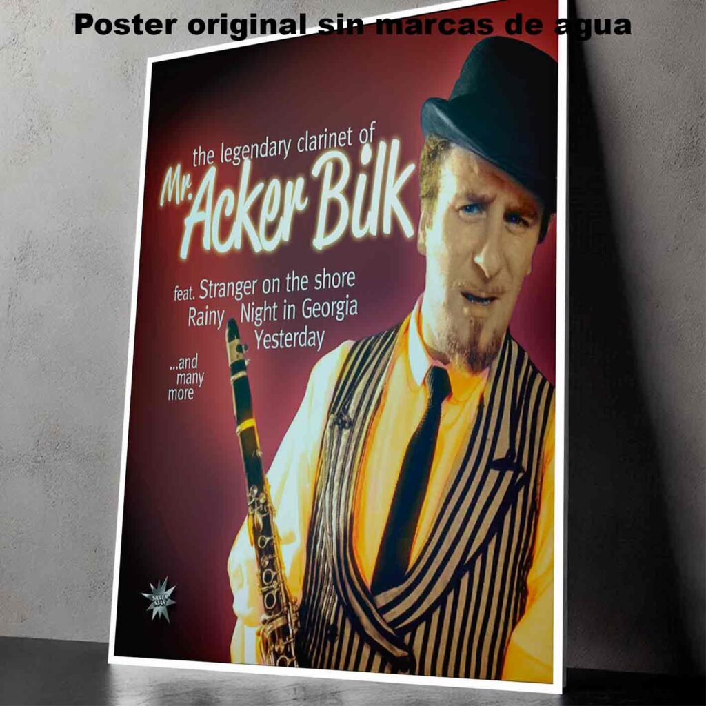 Acker Bilk Póster