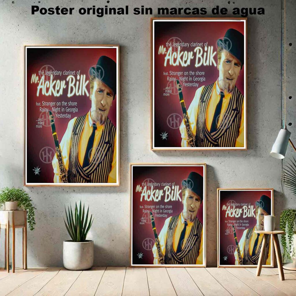 Acker Bilk Póster
