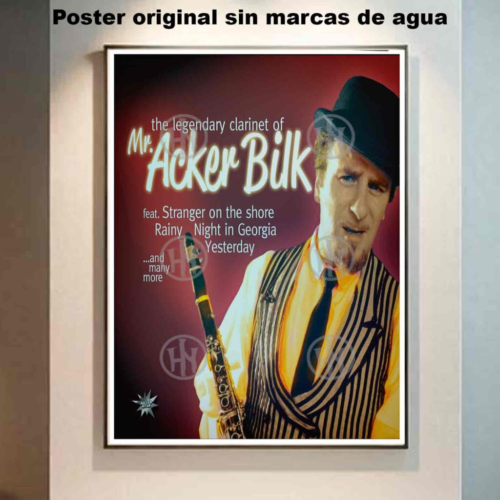 Acker Bilk Póster