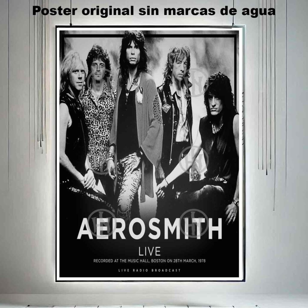 Aerosmith Póster