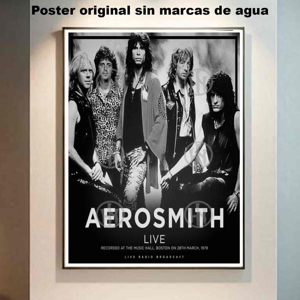 Aerosmith Póster