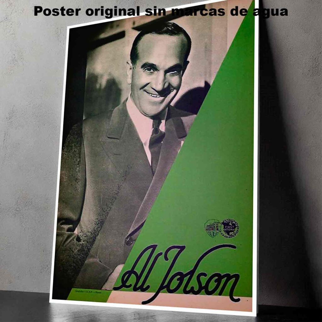 Al Jolson Póster