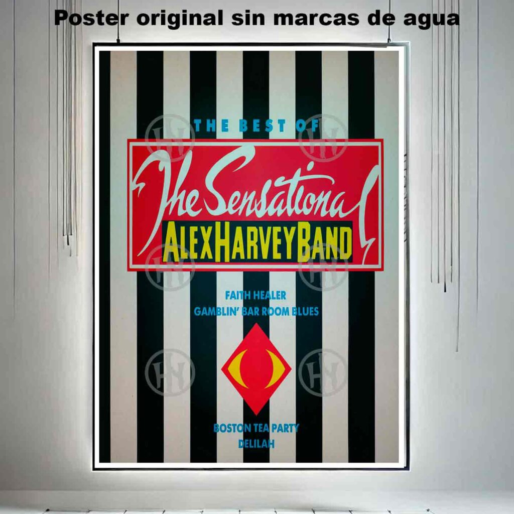 Alex Harvey Póster