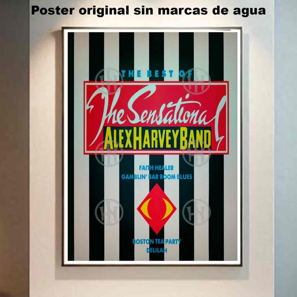 Alex Harvey Póster