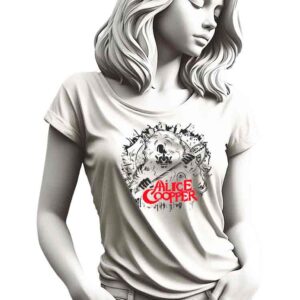 Alice Coopper  Camiseta O-Neck
