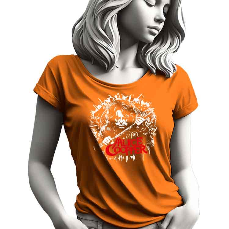 Alice Coopper  Camiseta O-Neck