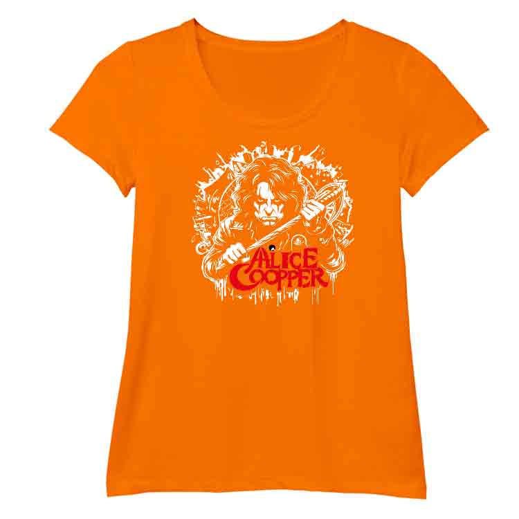Alice Coopper  Camiseta O-Neck
