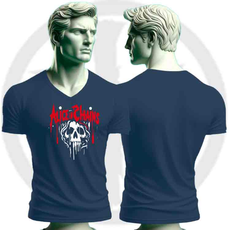 Alice in Chains  Camiseta V-Neck