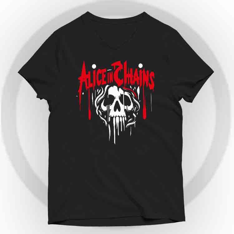 Alice in Chains  Camiseta V-Neck