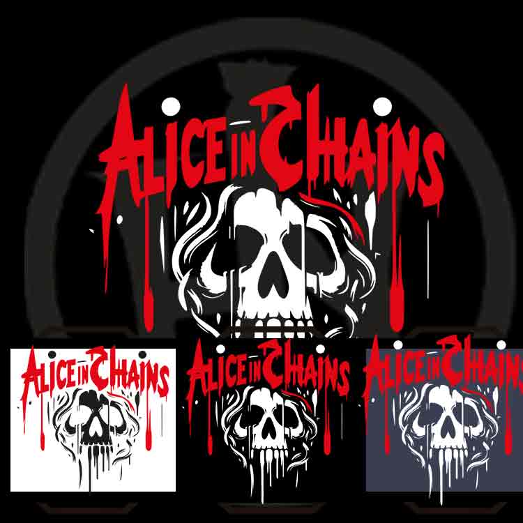Alice in Chains  Camiseta V-Neck