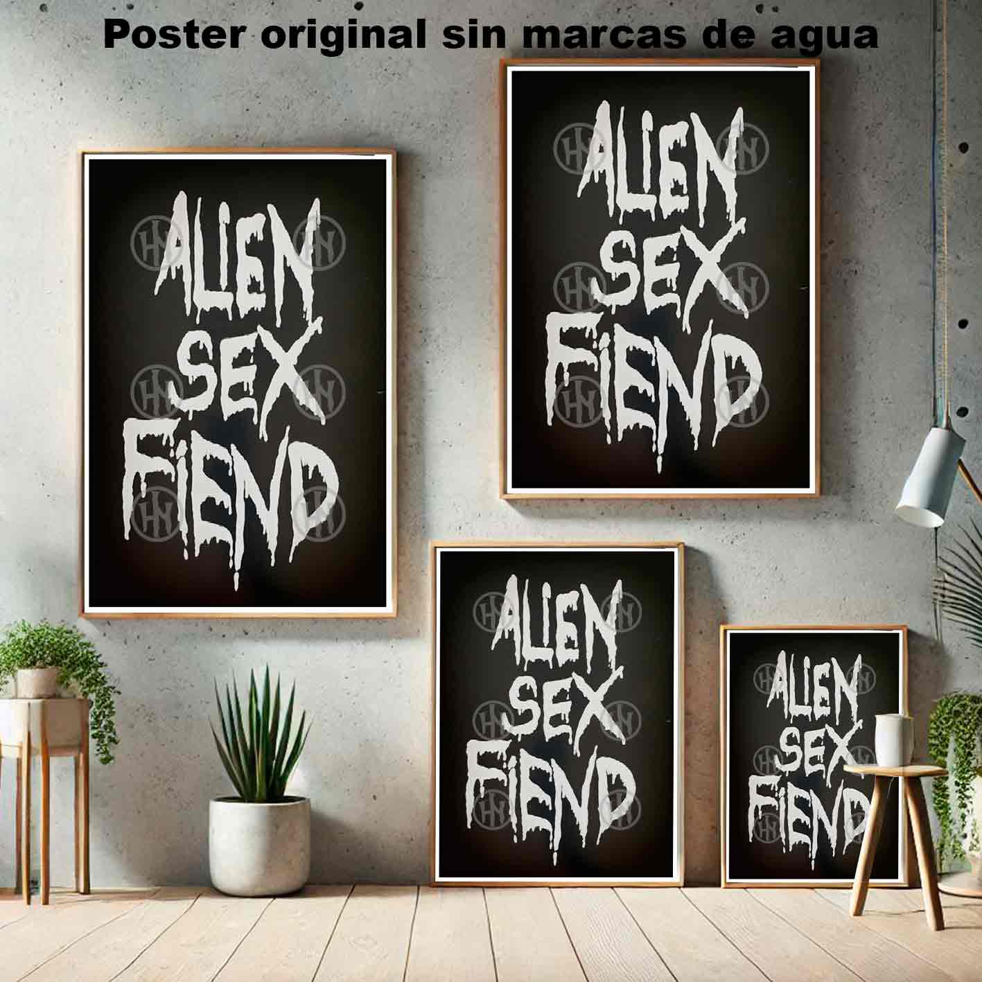 Alien Sex Fiend-2 Póster: imagen 5