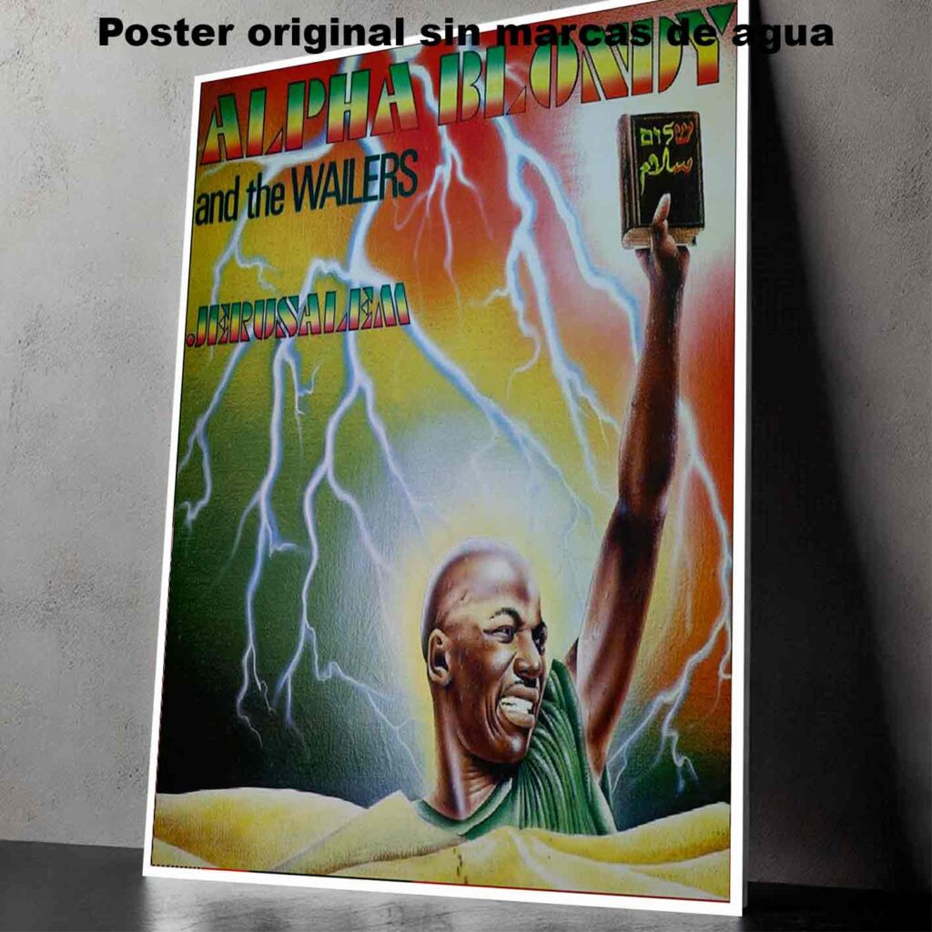 Alpha Blondy And The Wailers Póster