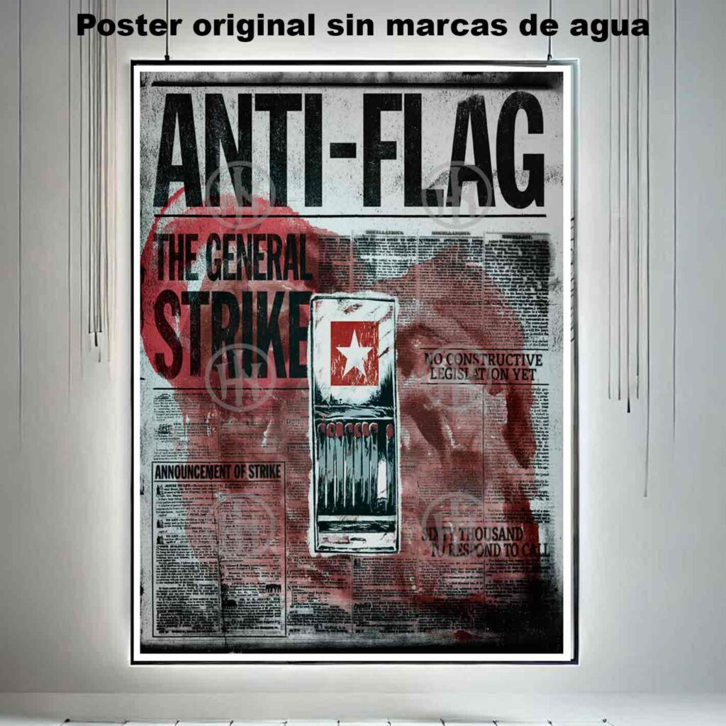 Anti-Flag 4 Póster