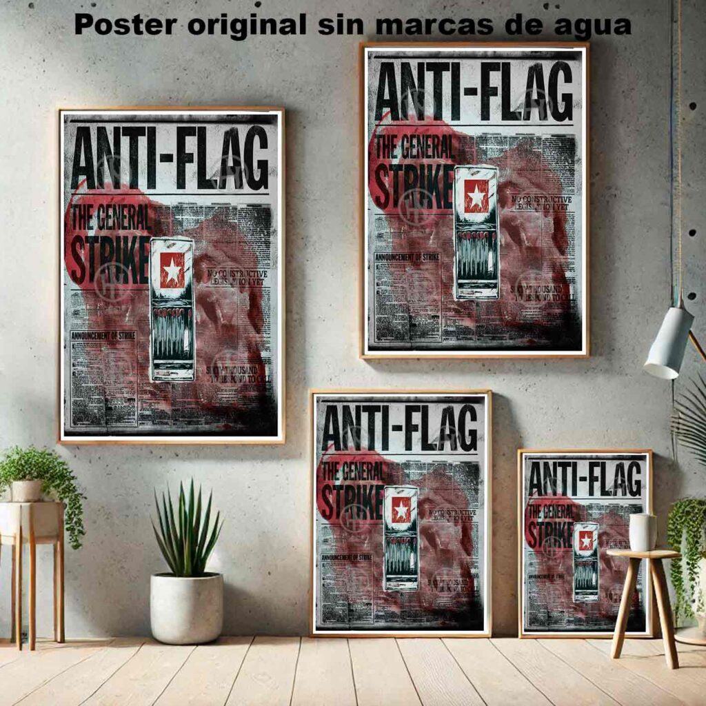 Anti-Flag 4 Póster