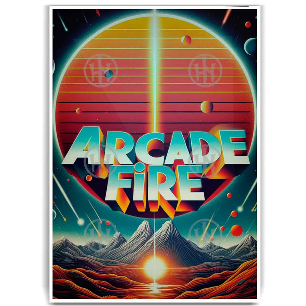 Arcade Fire Póster