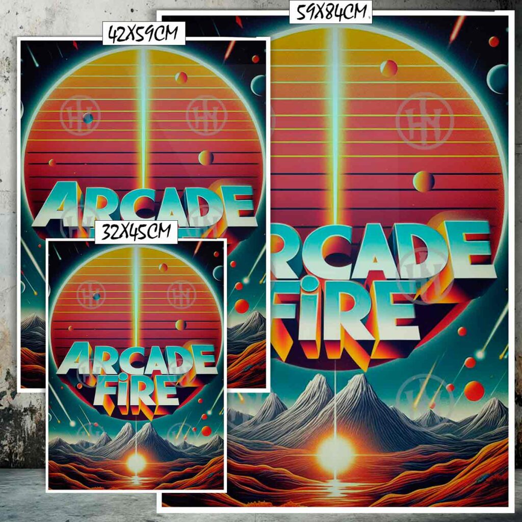 Arcade Fire Póster