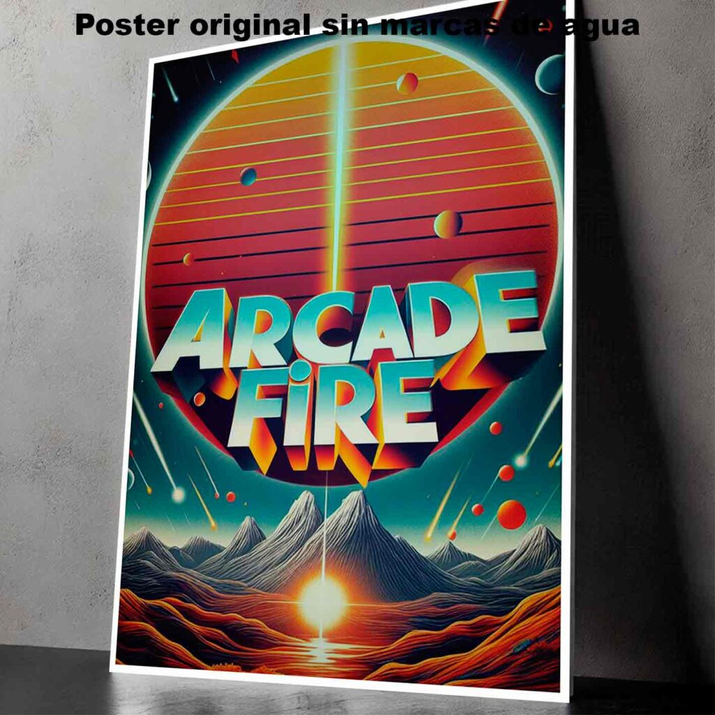 Arcade Fire Póster