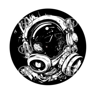 Astronauta-2 Slipmats personalizado para Djing