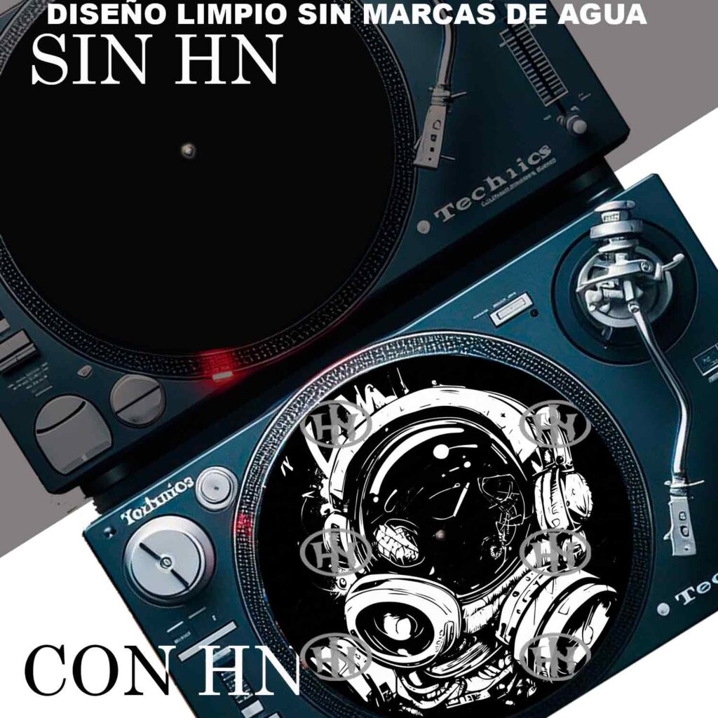 Astronauta-2 Slipmats personalizado para Djing