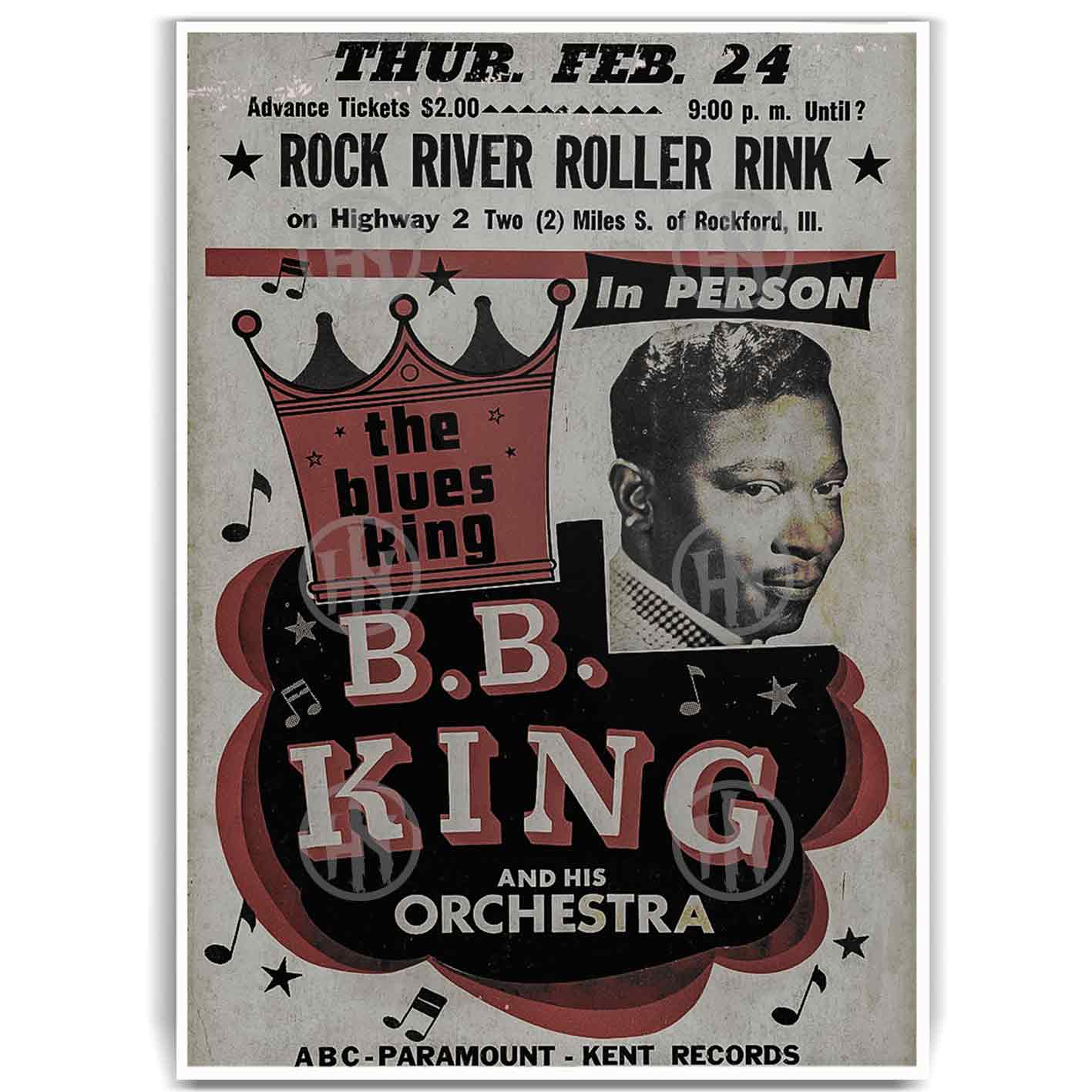 BB King & Orchestra Póster: imagen 1