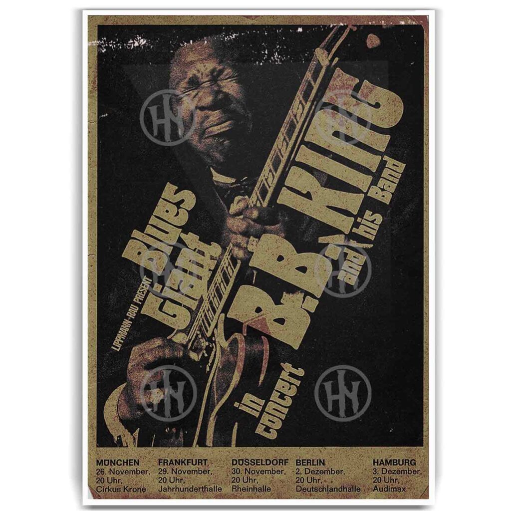 BB King and his band Póster