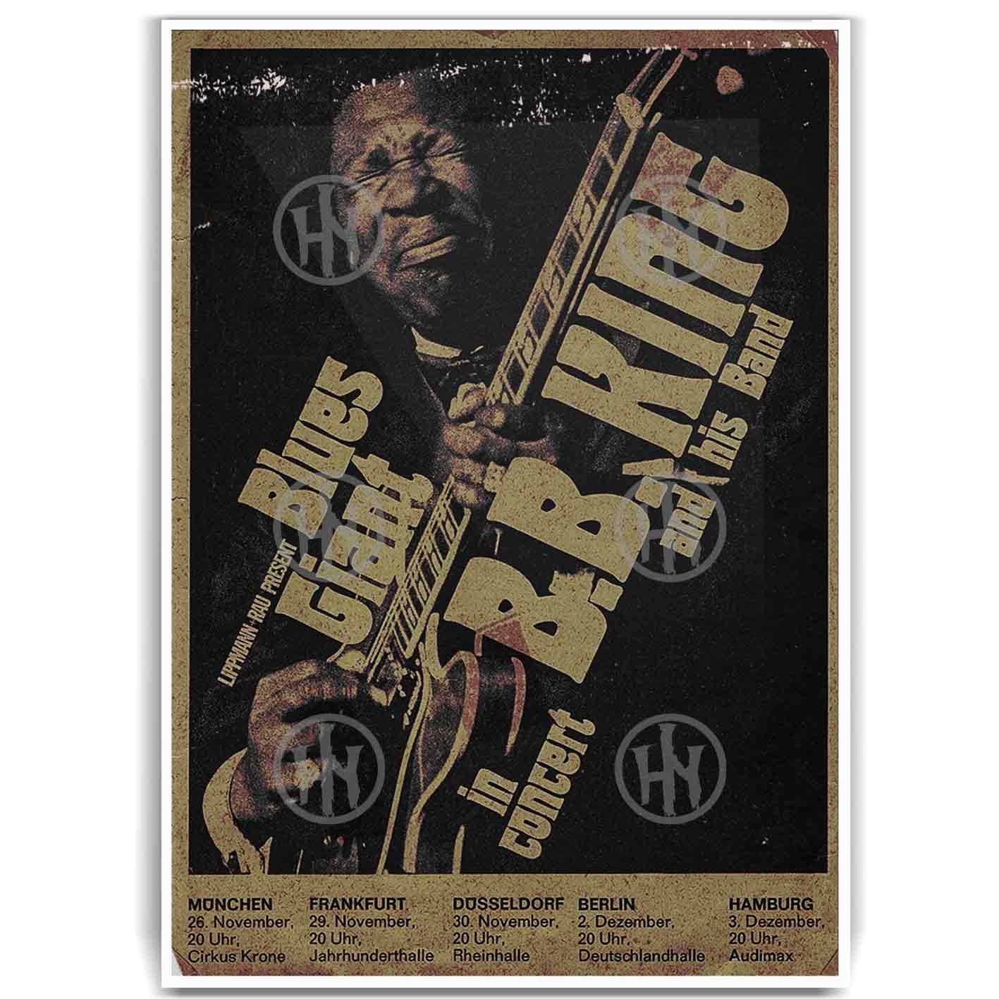 BB King and his band Póster: imagen 1
