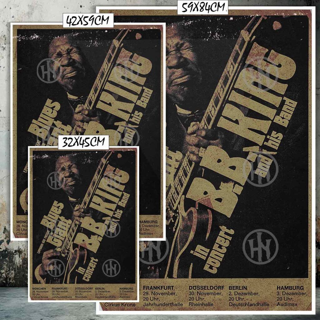 BB King and his band Póster