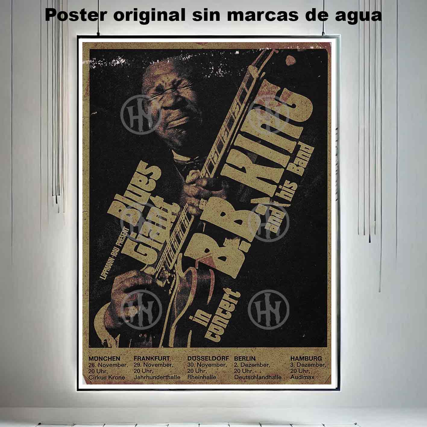 BB King and his band Póster: imagen 3