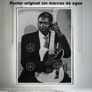 BB King young Póster: imagen 3