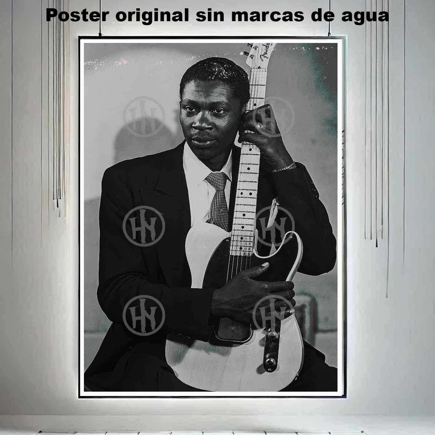 BB King young Póster: imagen 3