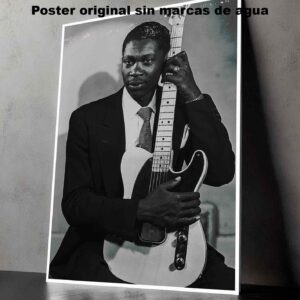 BB King young Póster: imagen 4
