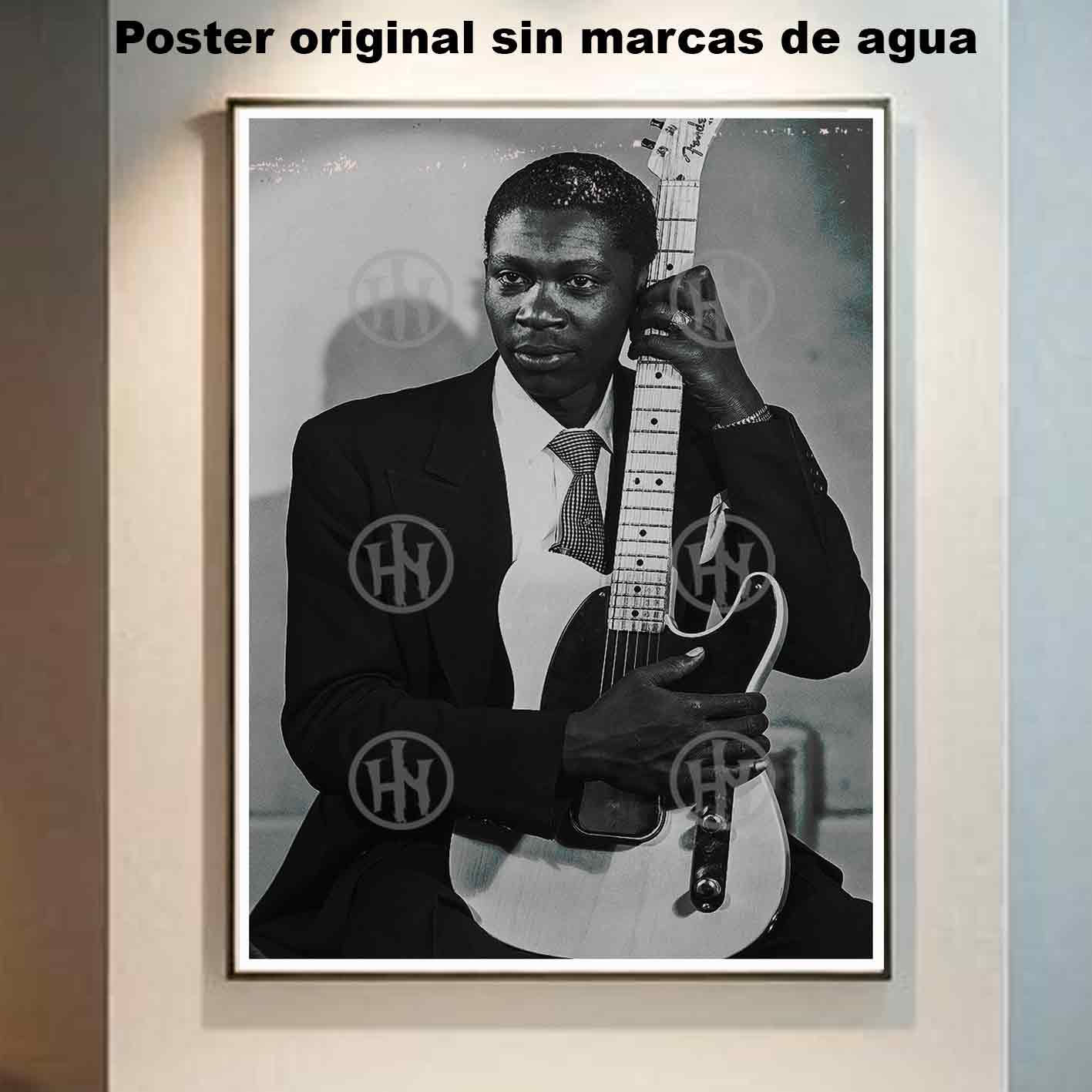 BB King young Póster: imagen 6