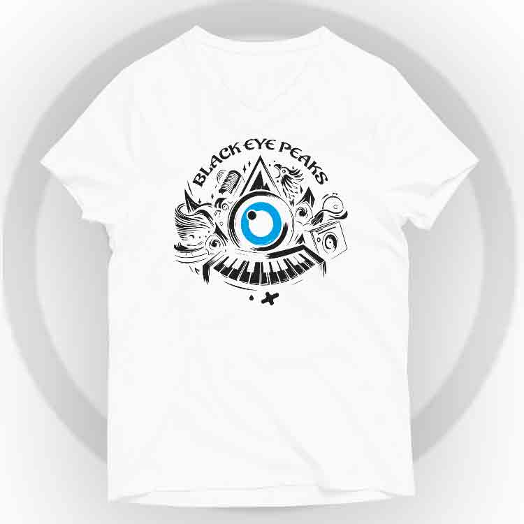 Blak eye peaks Camiseta V-Neck