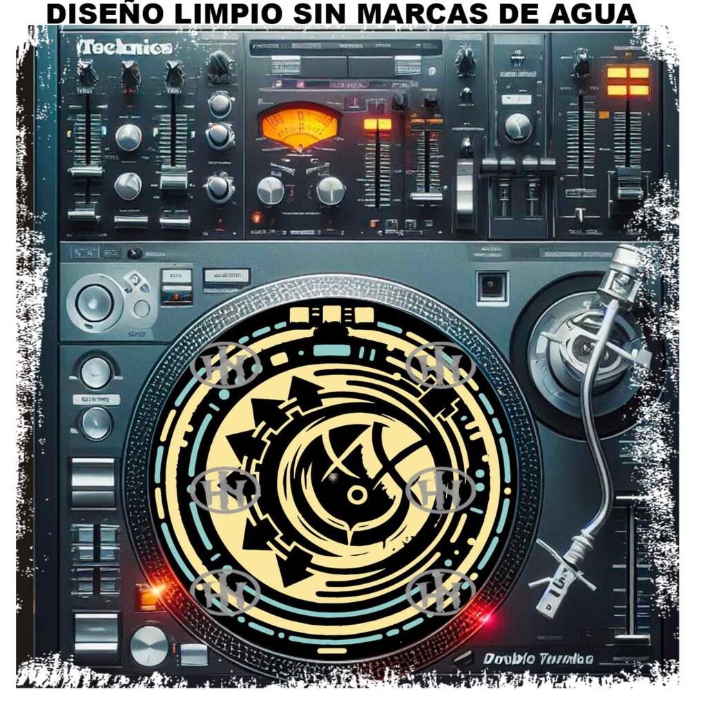 Blink-182-3 Slipmats personalizado para Djing