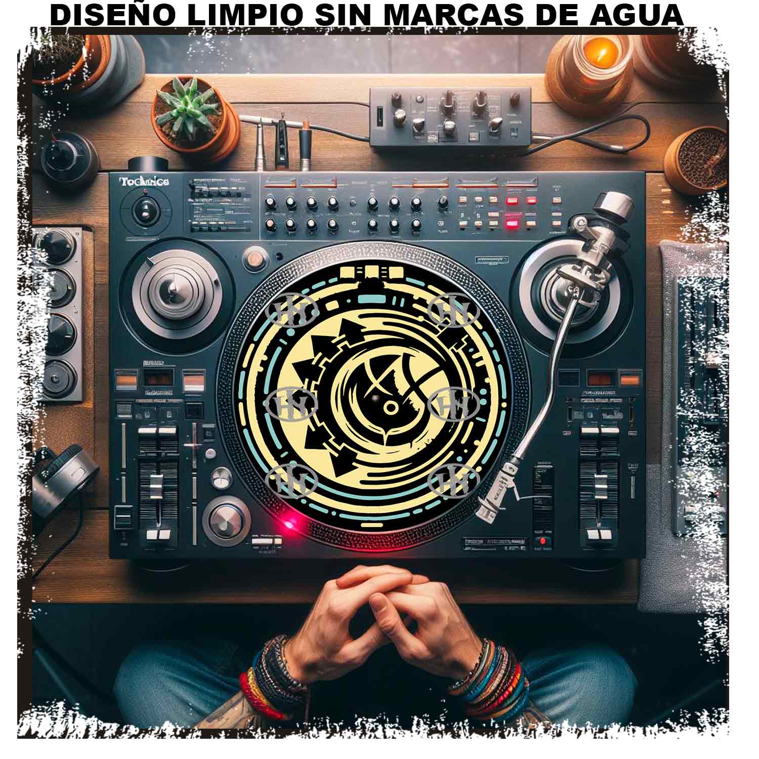Blink-182-3 Slipmats personalizado para Djing: imagen 3
