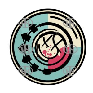 Blink-182-4 Slipmats personalizado para Djing