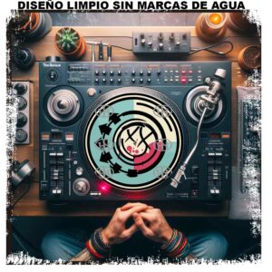 Blink-182-4 Slipmats personalizado para Djing: imagen 3