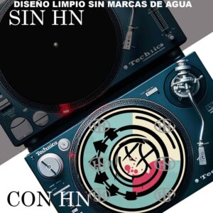 Blink-182-4 Slipmats personalizado para Djing: imagen 4