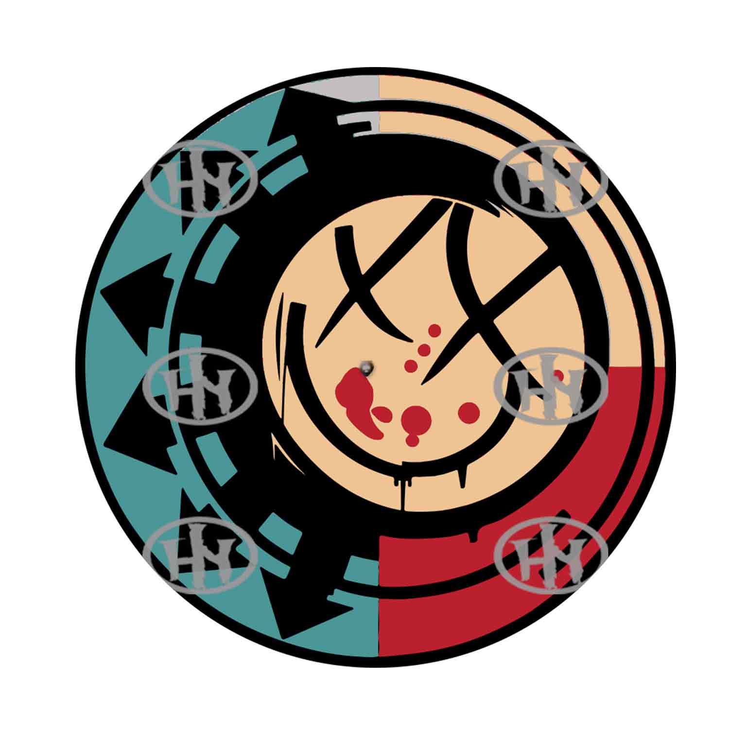 Blink-182-6 Slipmats personalizado para Djing: imagen 1