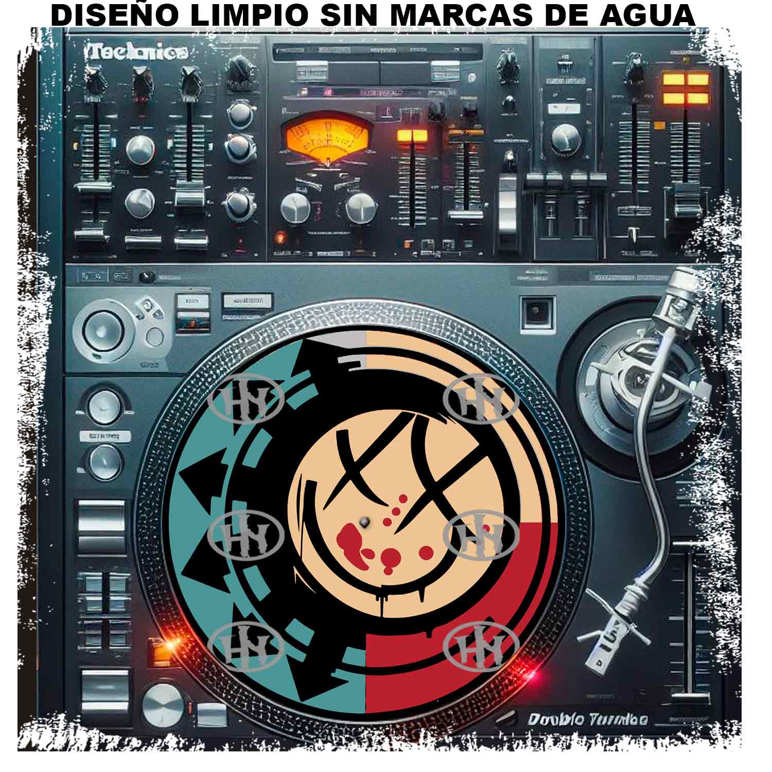 Blink-182-6 Slipmats personalizado para Djing: imagen 2