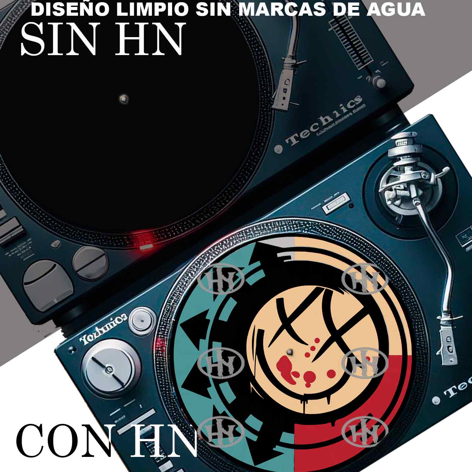 Blink-182-6 Slipmats personalizado para Djing: imagen 4