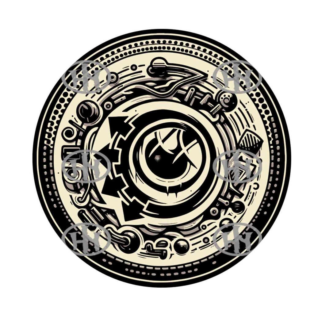 Blink-182 Slipmats personalizado para Djing