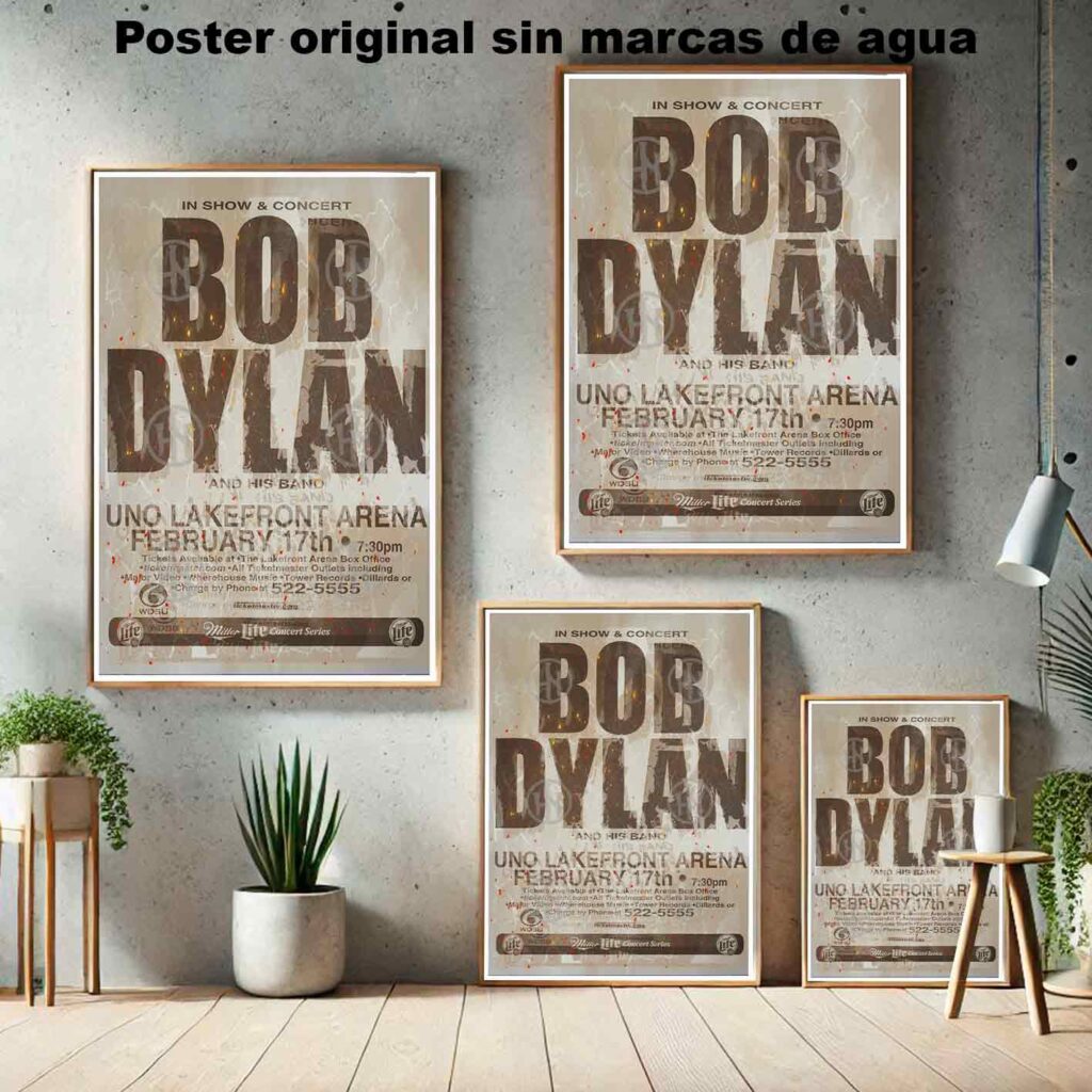Bob Dylan Póster