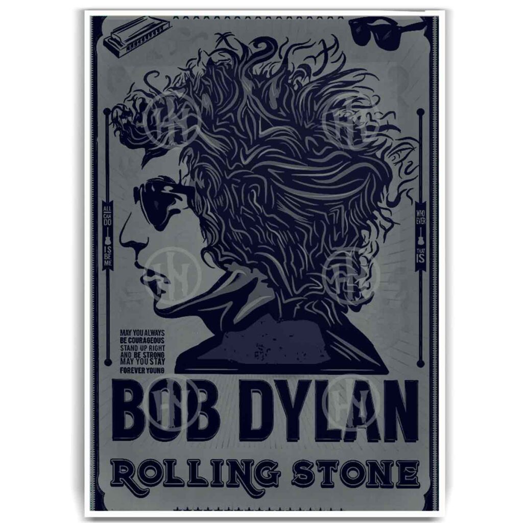 Bob Dylan. Póster