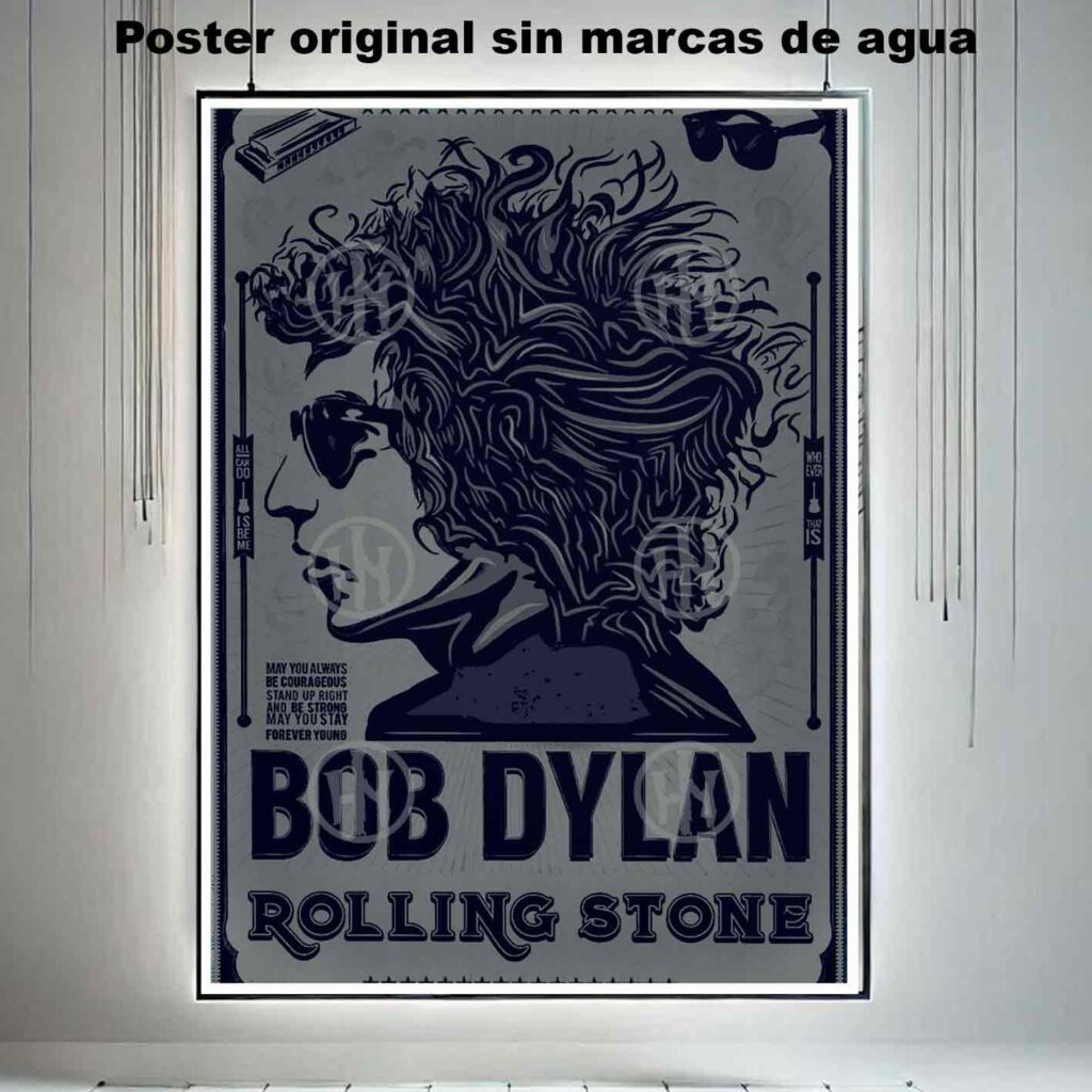 Bob Dylan. Póster