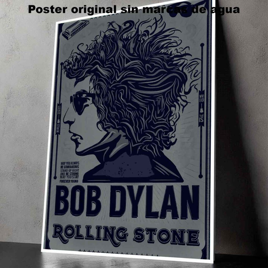 Bob Dylan. Póster