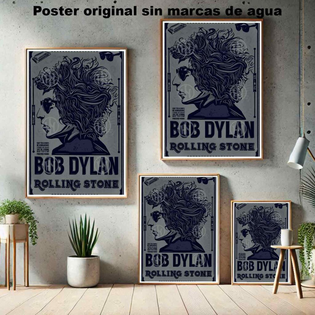 Bob Dylan. Póster