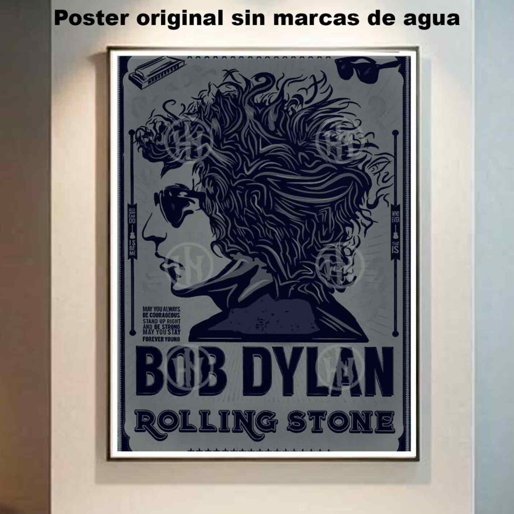 Bob Dylan. Póster